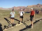 S. Kaibab on way down, Jerry, Chris, Geno (26kb)